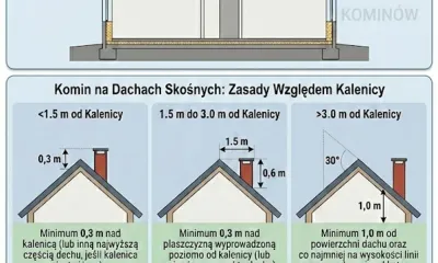 Wysokość komina ponad dachem: Poznaj aktualne przepisy 2026