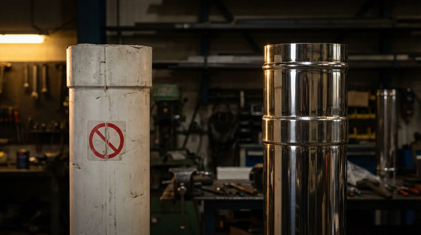 Kominy PP: Zakaz KIK, zagrożenie pożarowe i co z instalacjami, które już działają